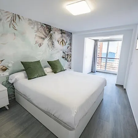 公寓 Con Terraza A 1 Minuto De La Playa 貝尼多姆